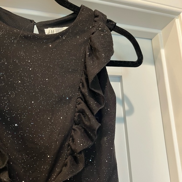 H&M Other - H&M black silver sparkled jumpsuit